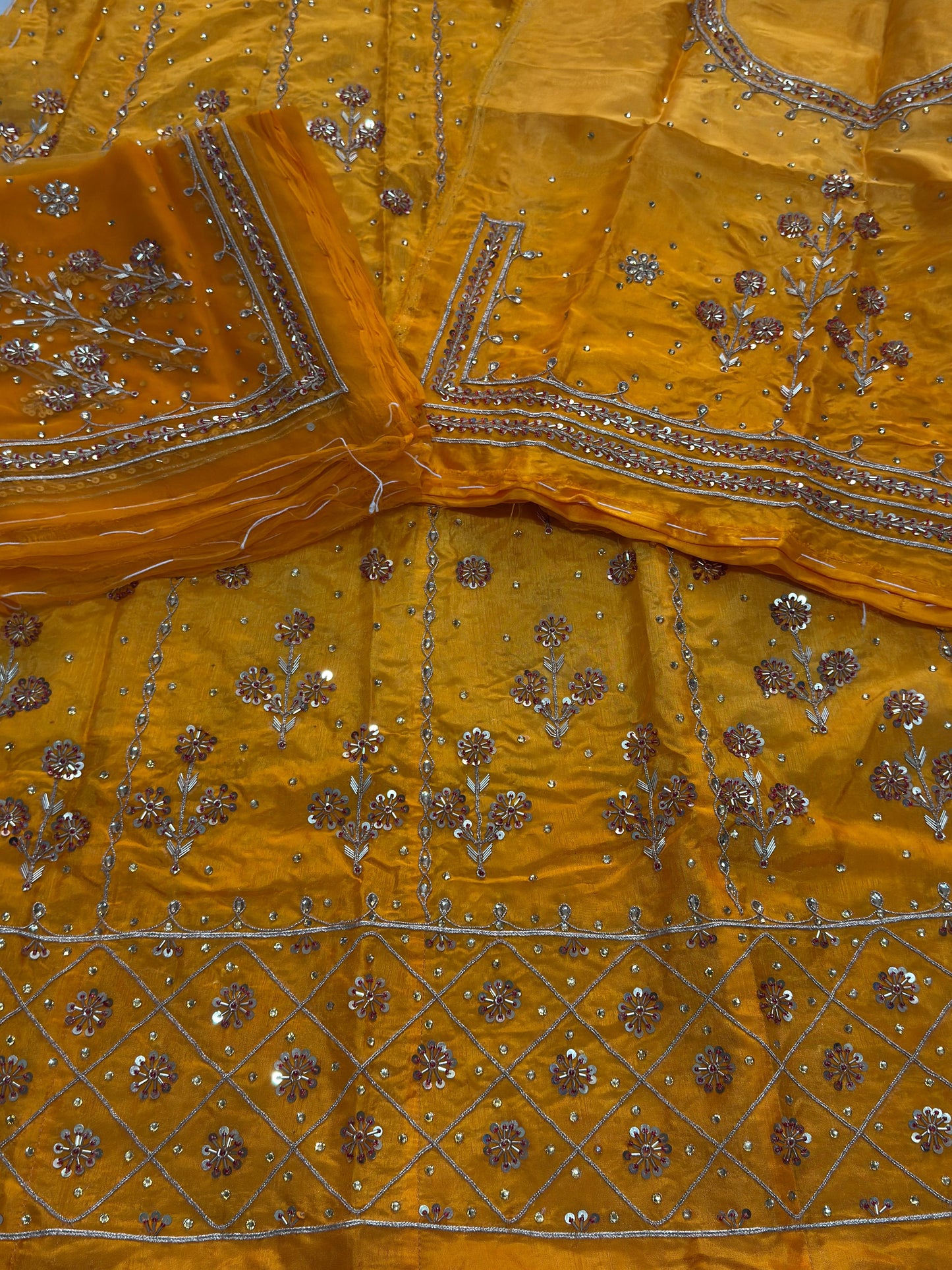 Rajasthani Splendor: Elegant Handwork Poshak
