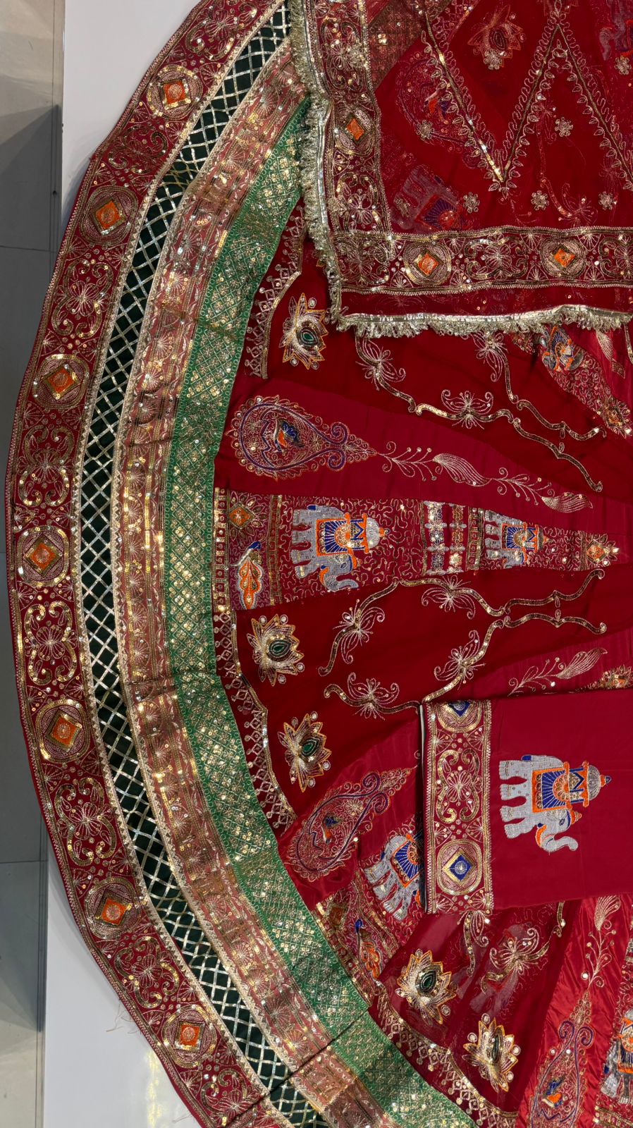 Most trending designer boutique Rajasthani poshak