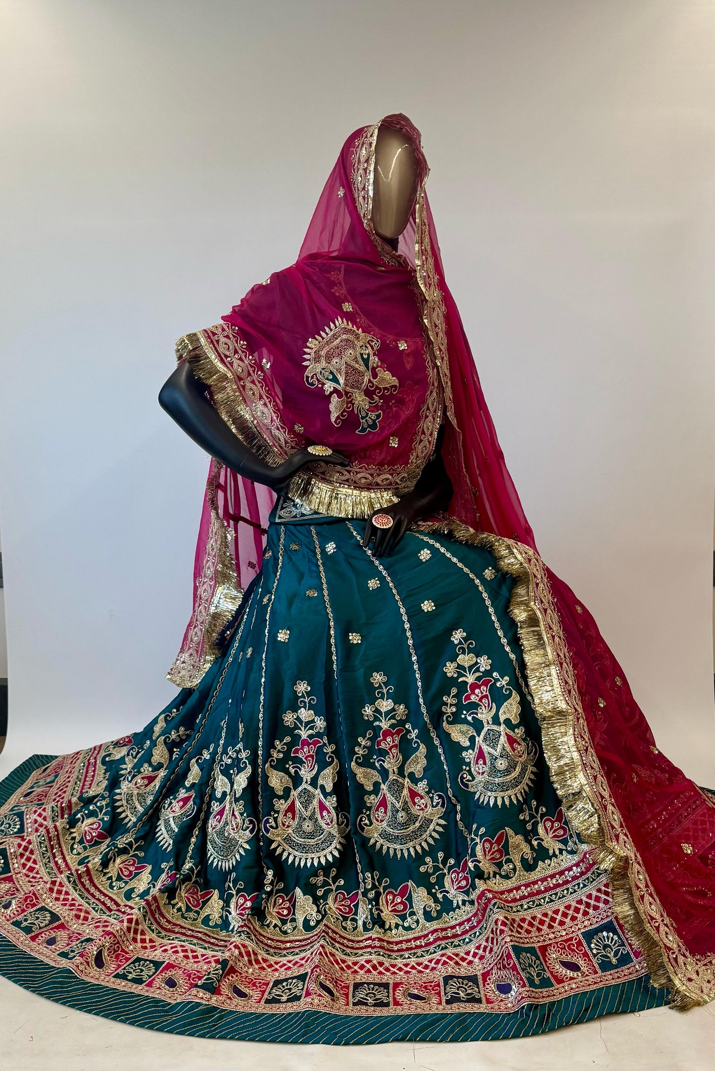 Elegant Partywear Rajasthani poshak