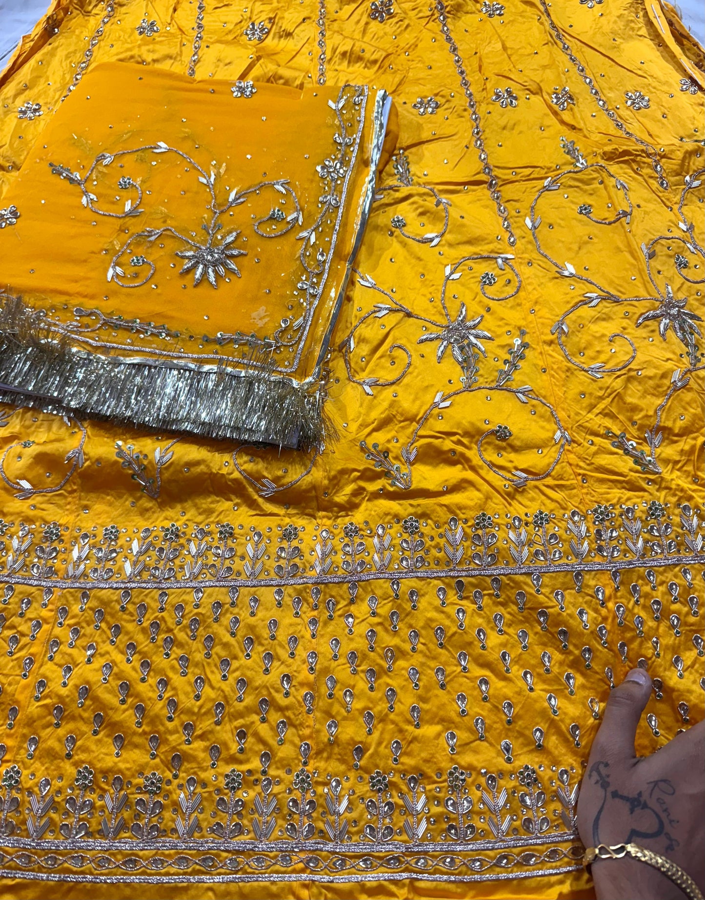 Elegant designer royal Rajasthani poshak