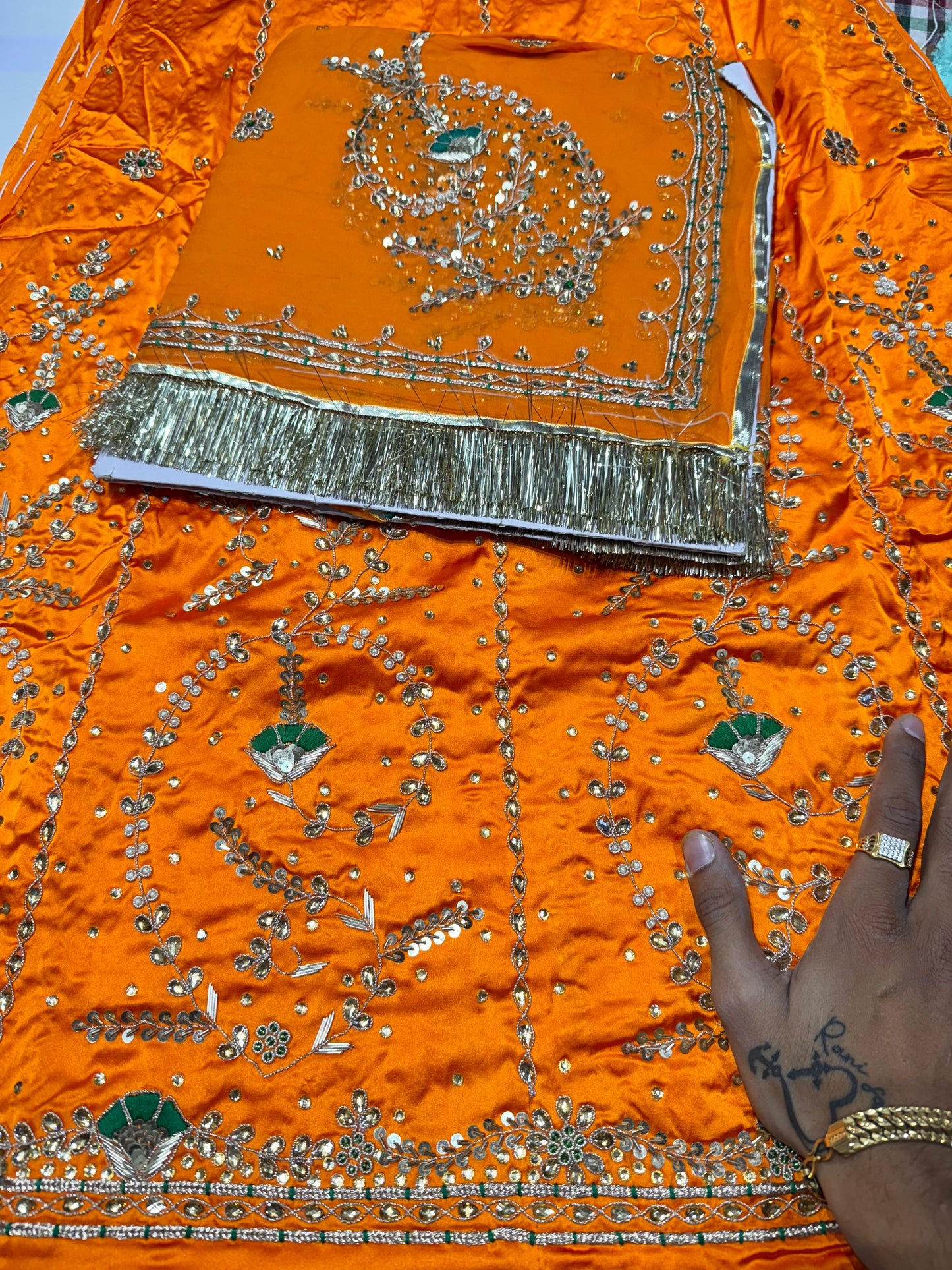 Elegant boutique designer Rajasthani poshak