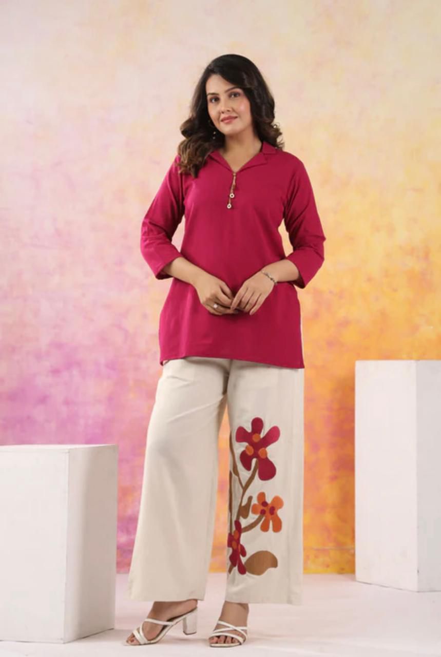 Beautiful Embroidery 2pcs pure cotton Partywear COD-SET Size- M.L.Xl.XXl.3XL*