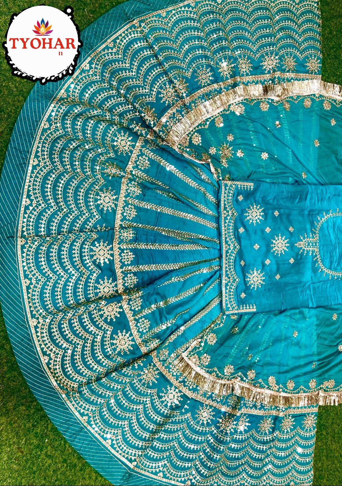 Elegant boutique designer Rajasthani poshak