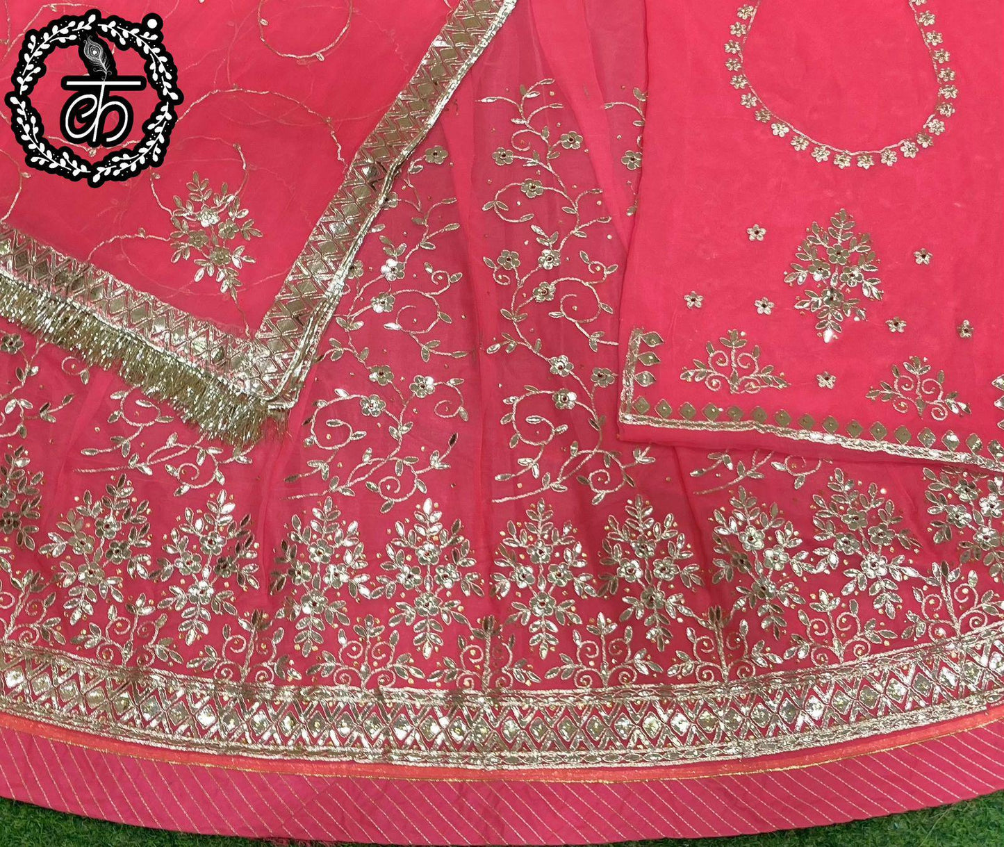 Elegant look Partywear poshak