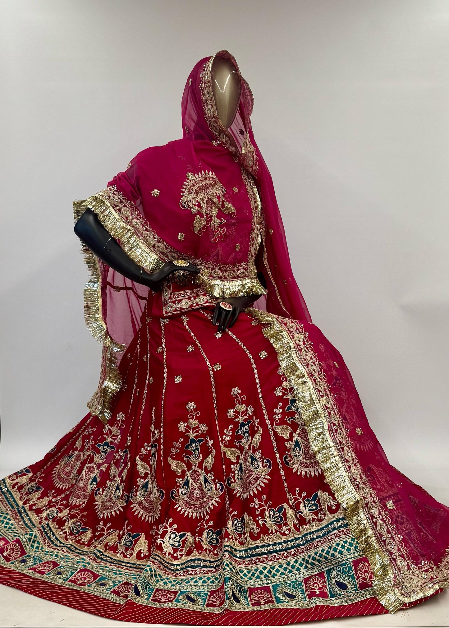 Elegant Partywear Rajasthani poshak