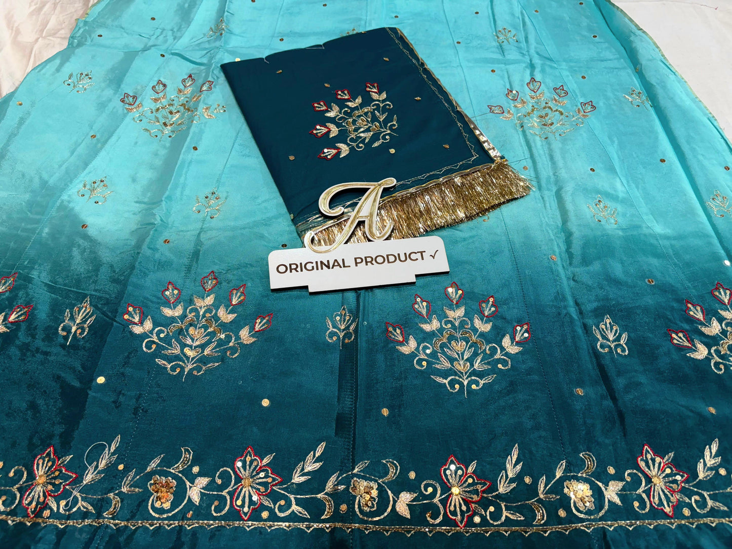 Upada crape thakurji pure odhna aari taari boutique Rajputi poshak