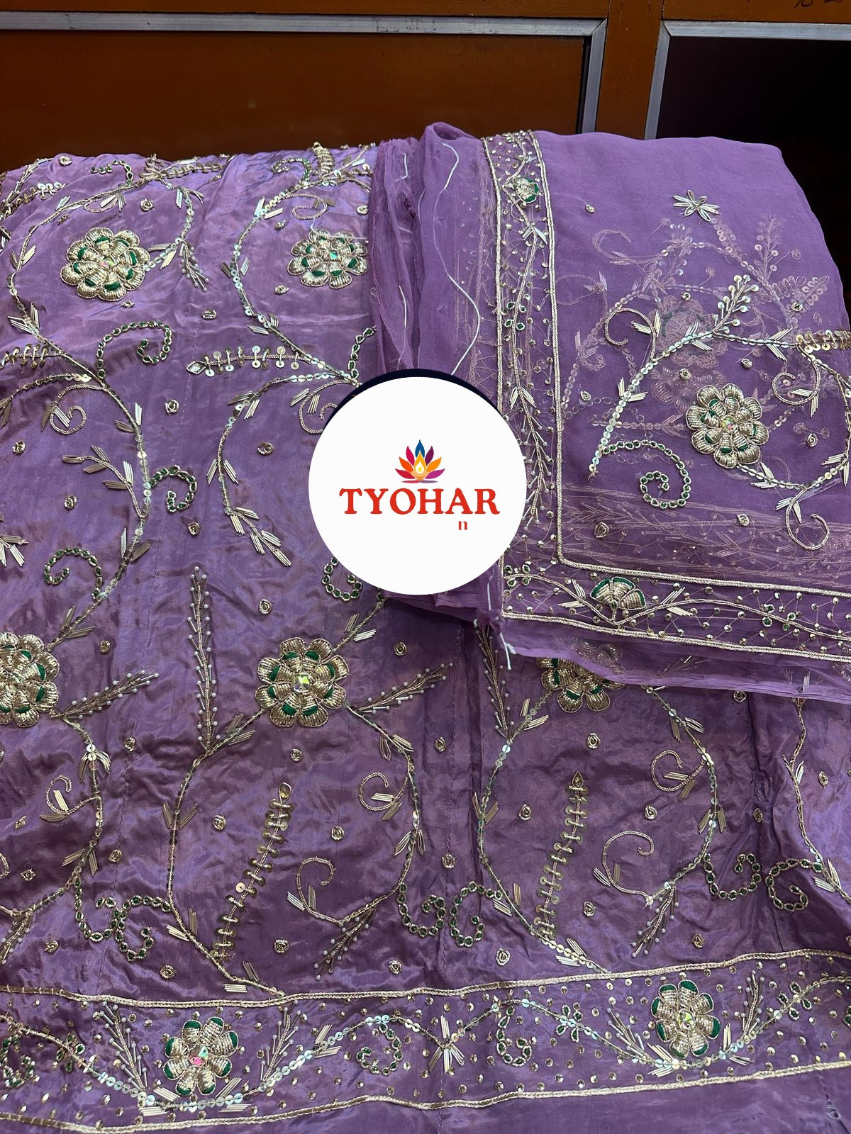 Jardoji dabka work heavy designer poshak