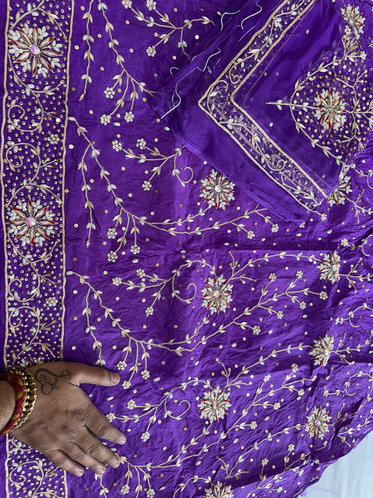Beautiful handwork royal Rajasthani poshak