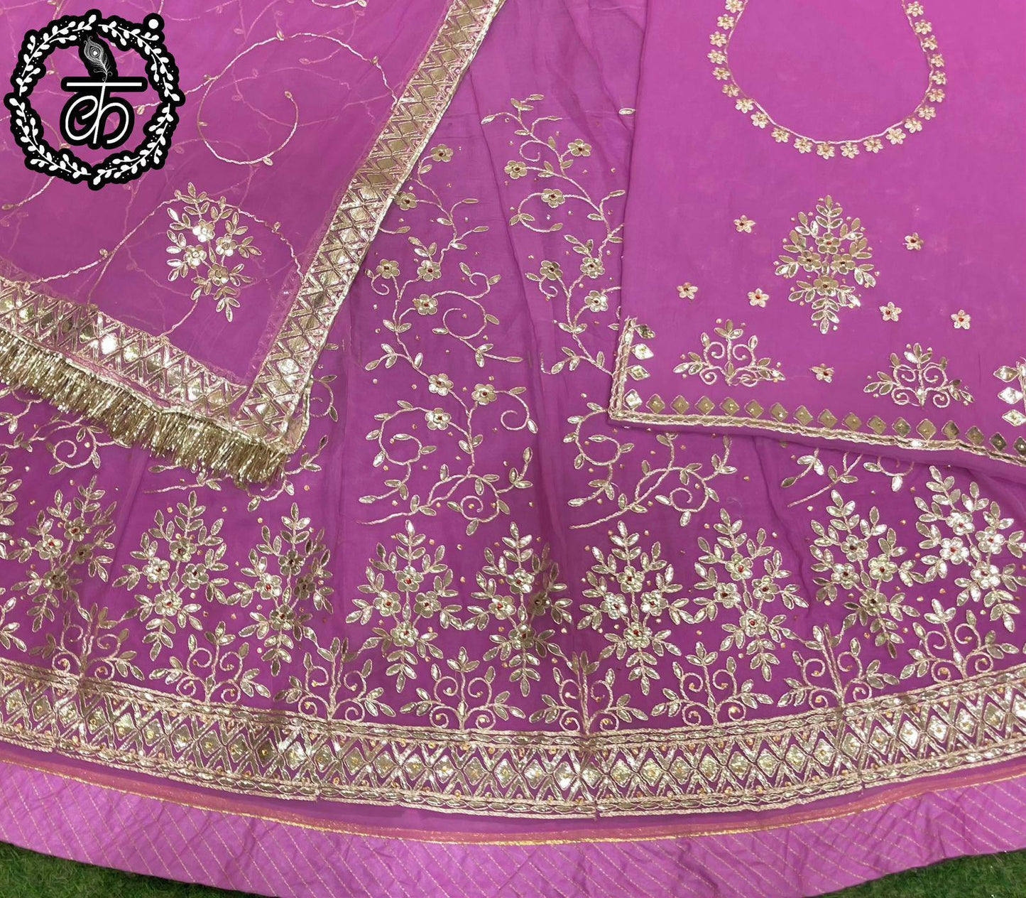 Elegant look Partywear poshak