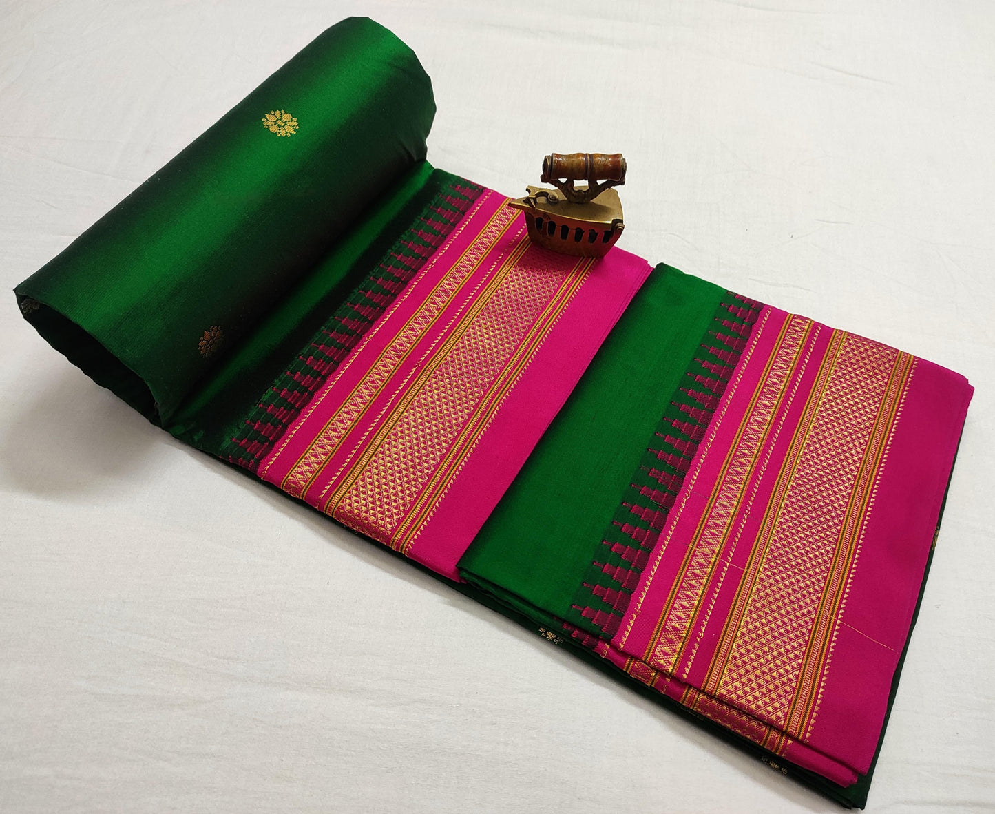 Pure Irkal Paithani saree