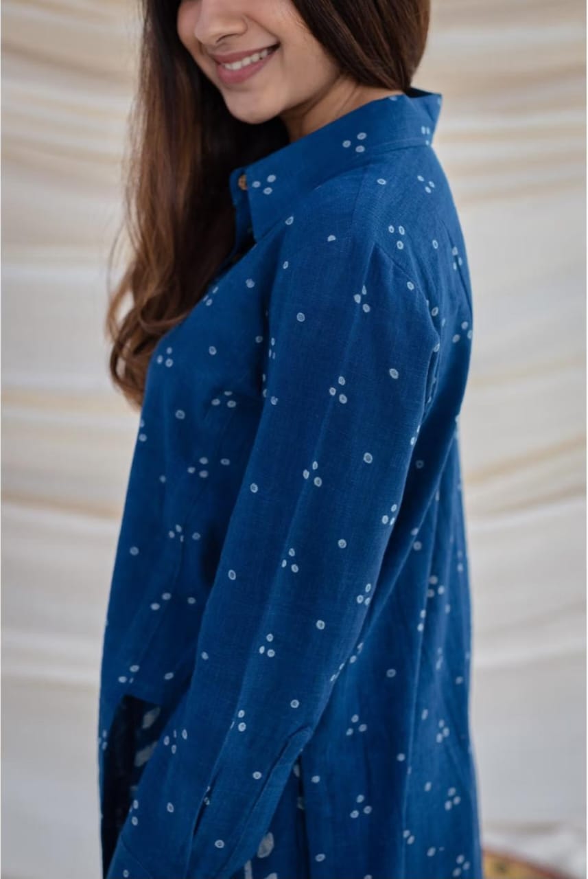 Beautiful Dabu print  new style kurta with plazo set  size 38 to 46