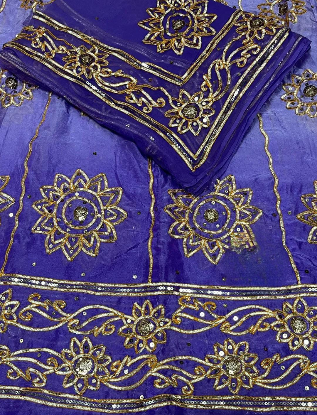 Upada silk pure odhna elegant Partywear Rajasthani poshak