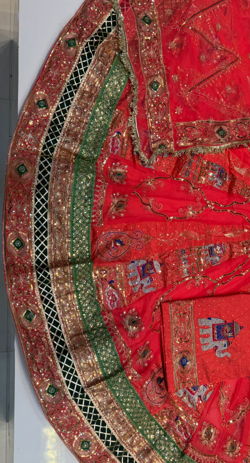 Most trending designer boutique Rajasthani poshak