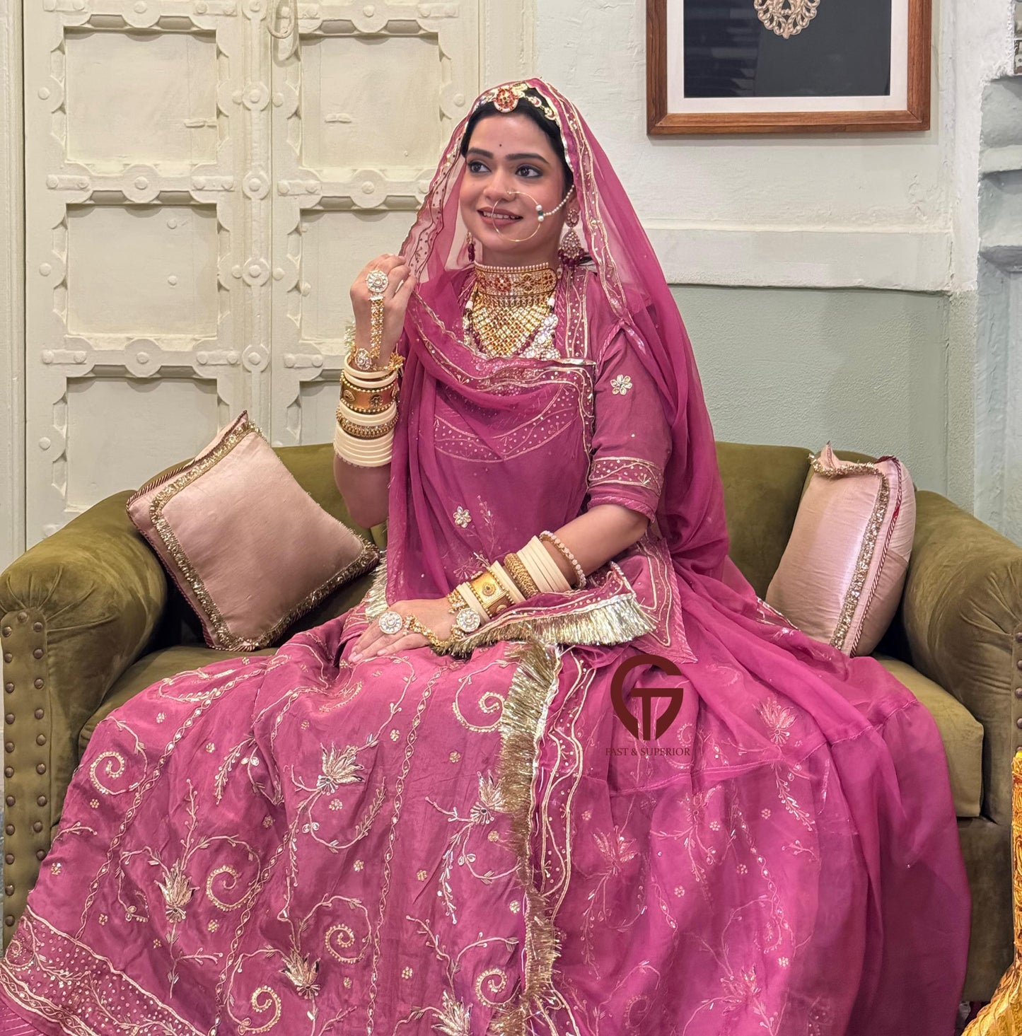 Royal Rajwari Look poshak