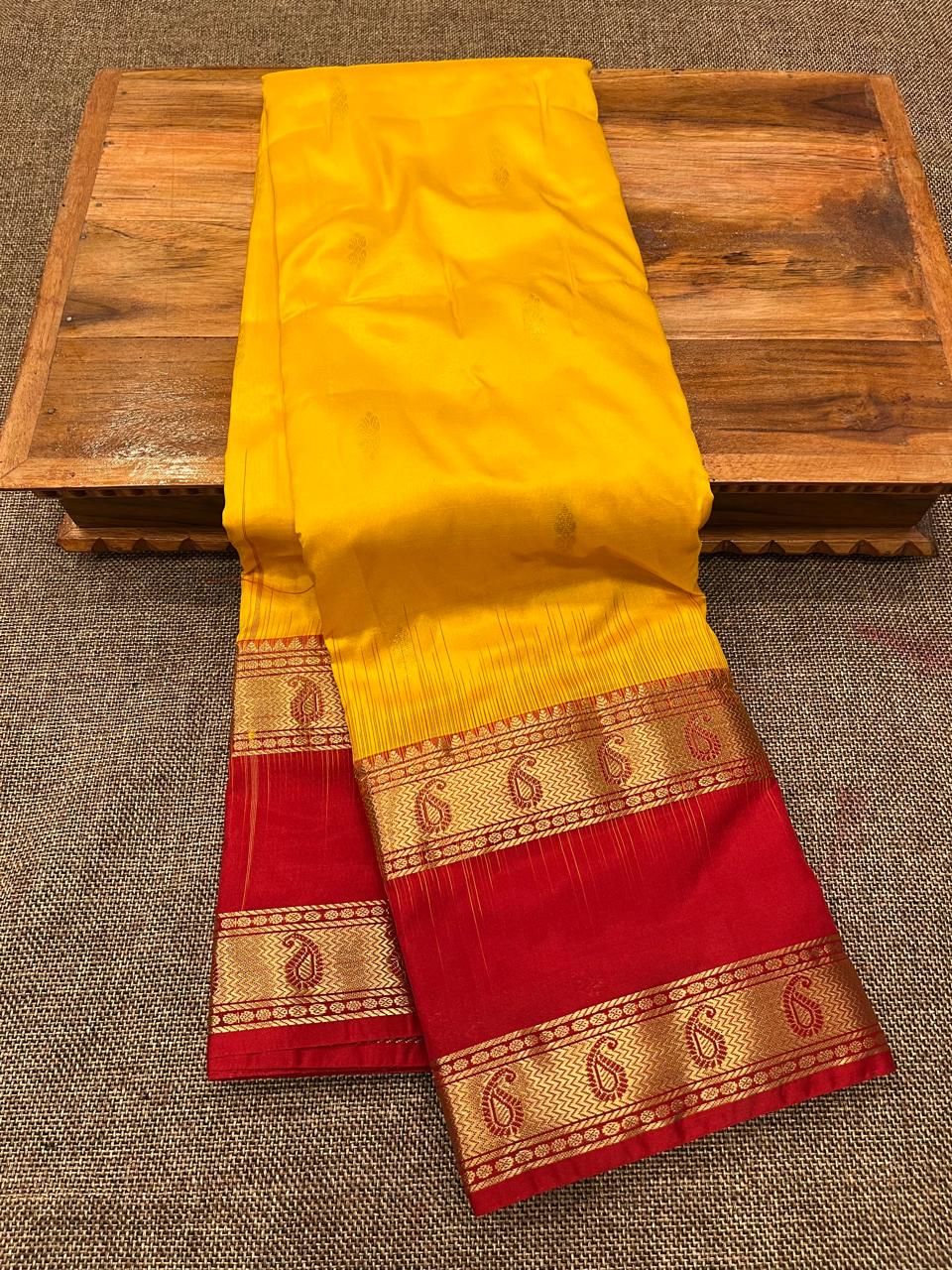 Kanjivaram pure silk paithani saree