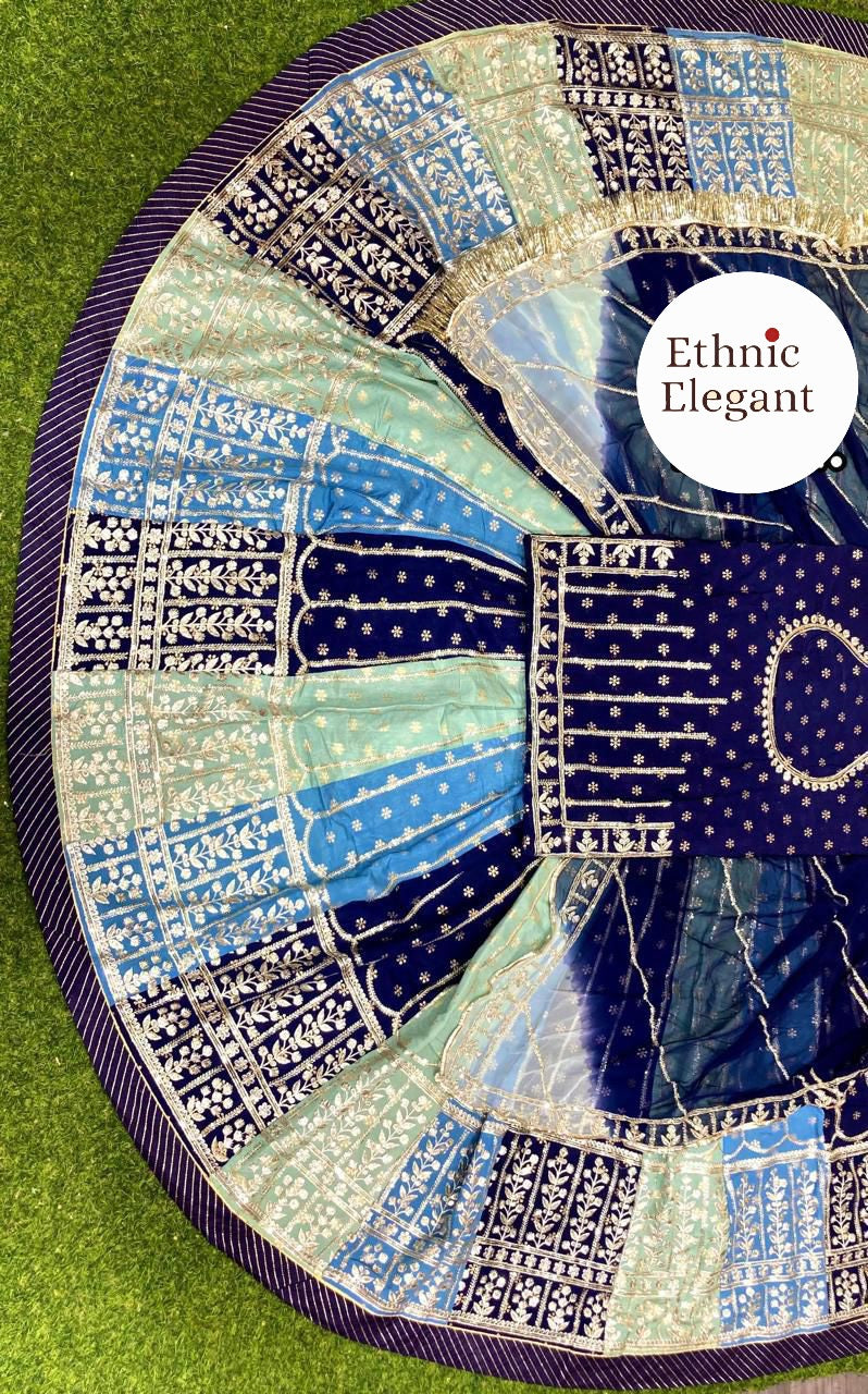 Royal Elegant Partywear Rajputi Poshak