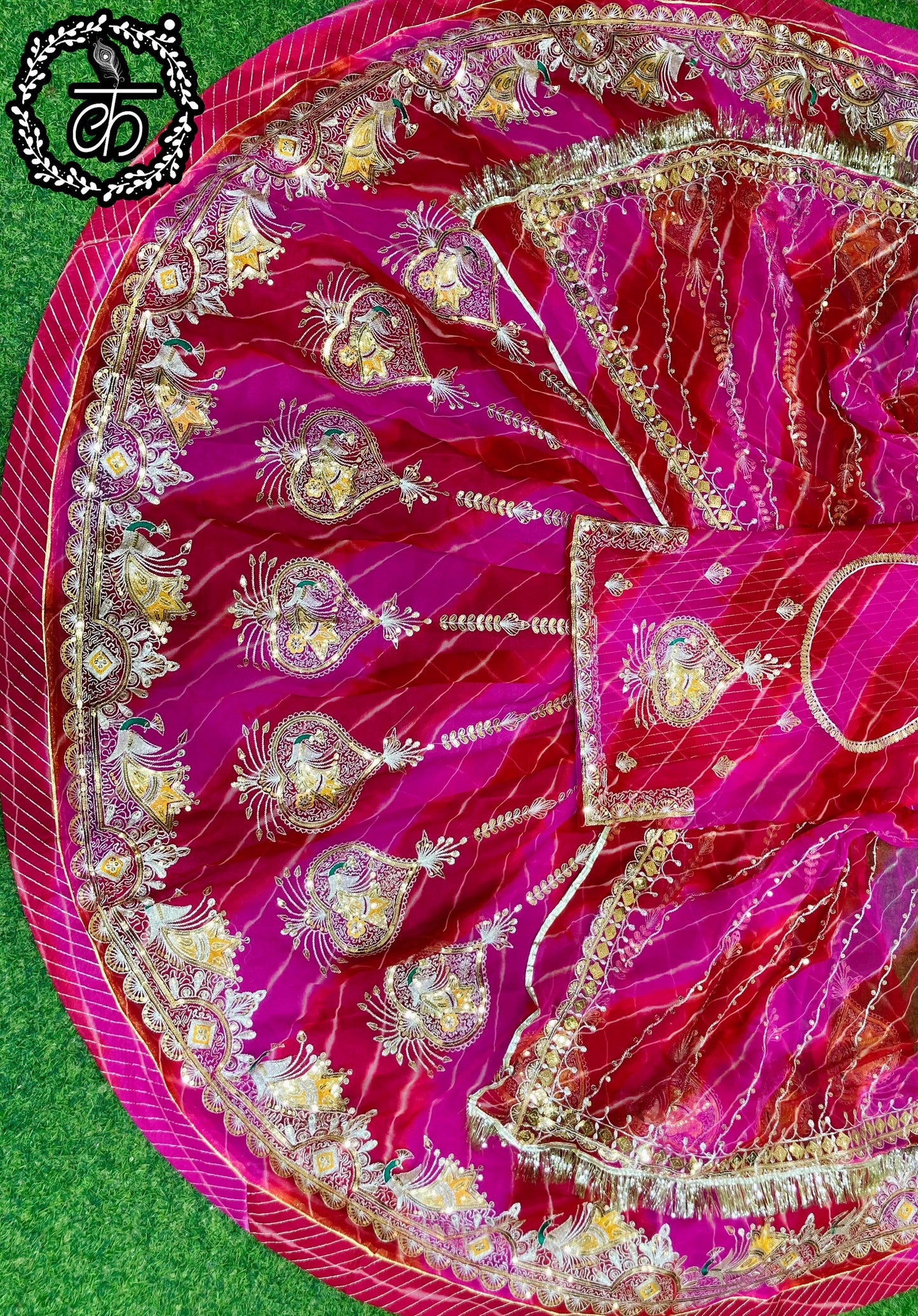 Graceful Lahriya Designer Ensemble