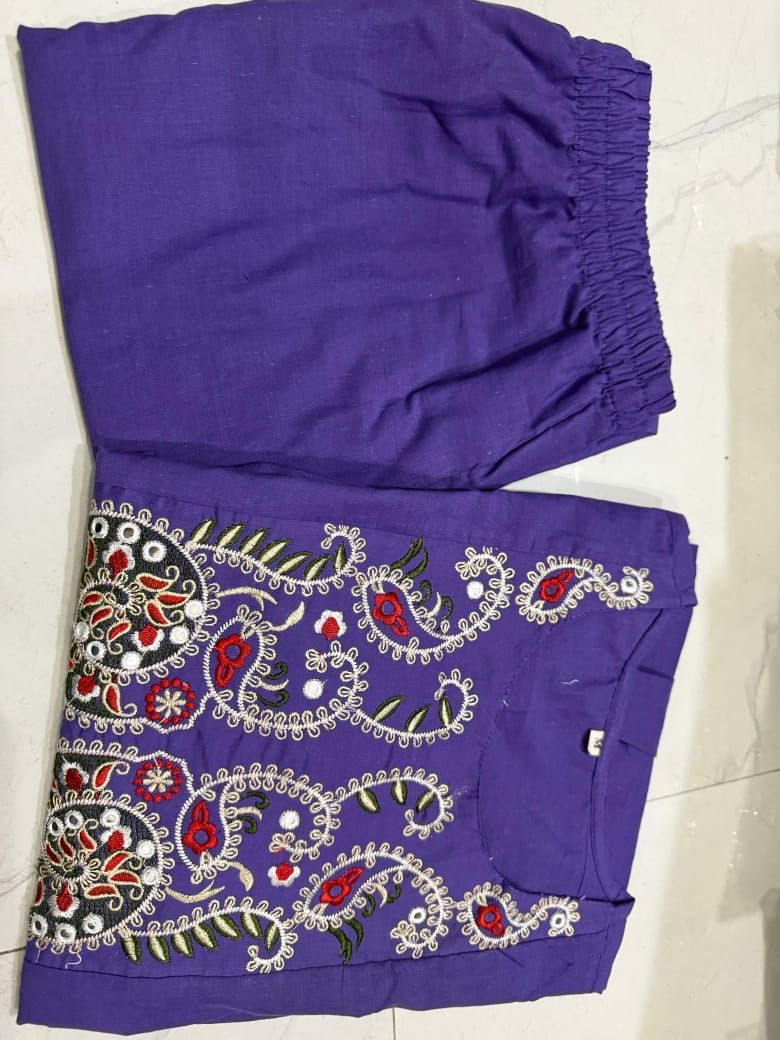 Elegant Embroidered cordset