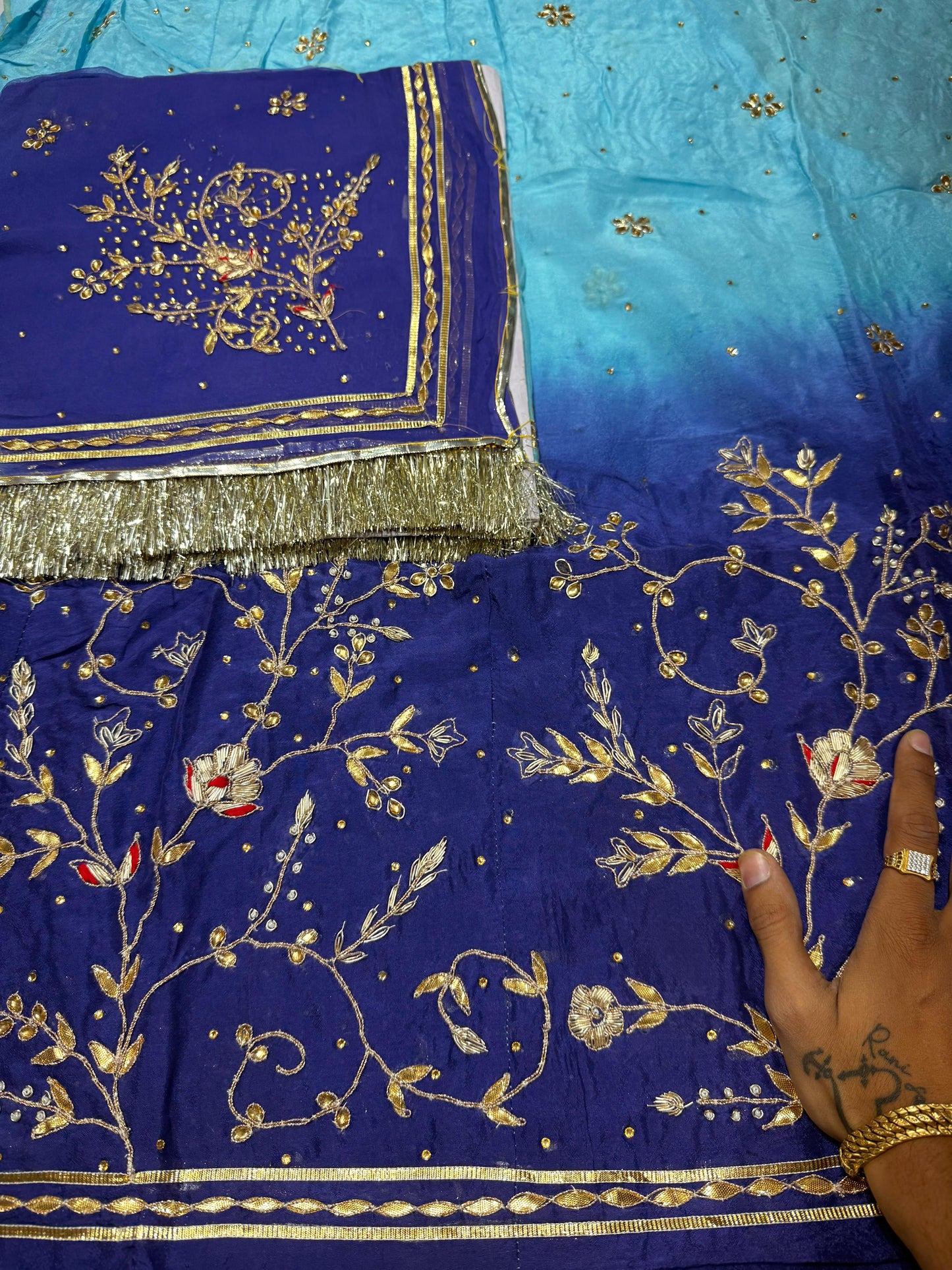 Elegant boutique designer Rajasthani poshak