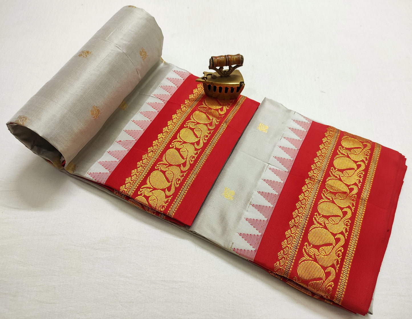 Gadwal Paithani pure silk saree