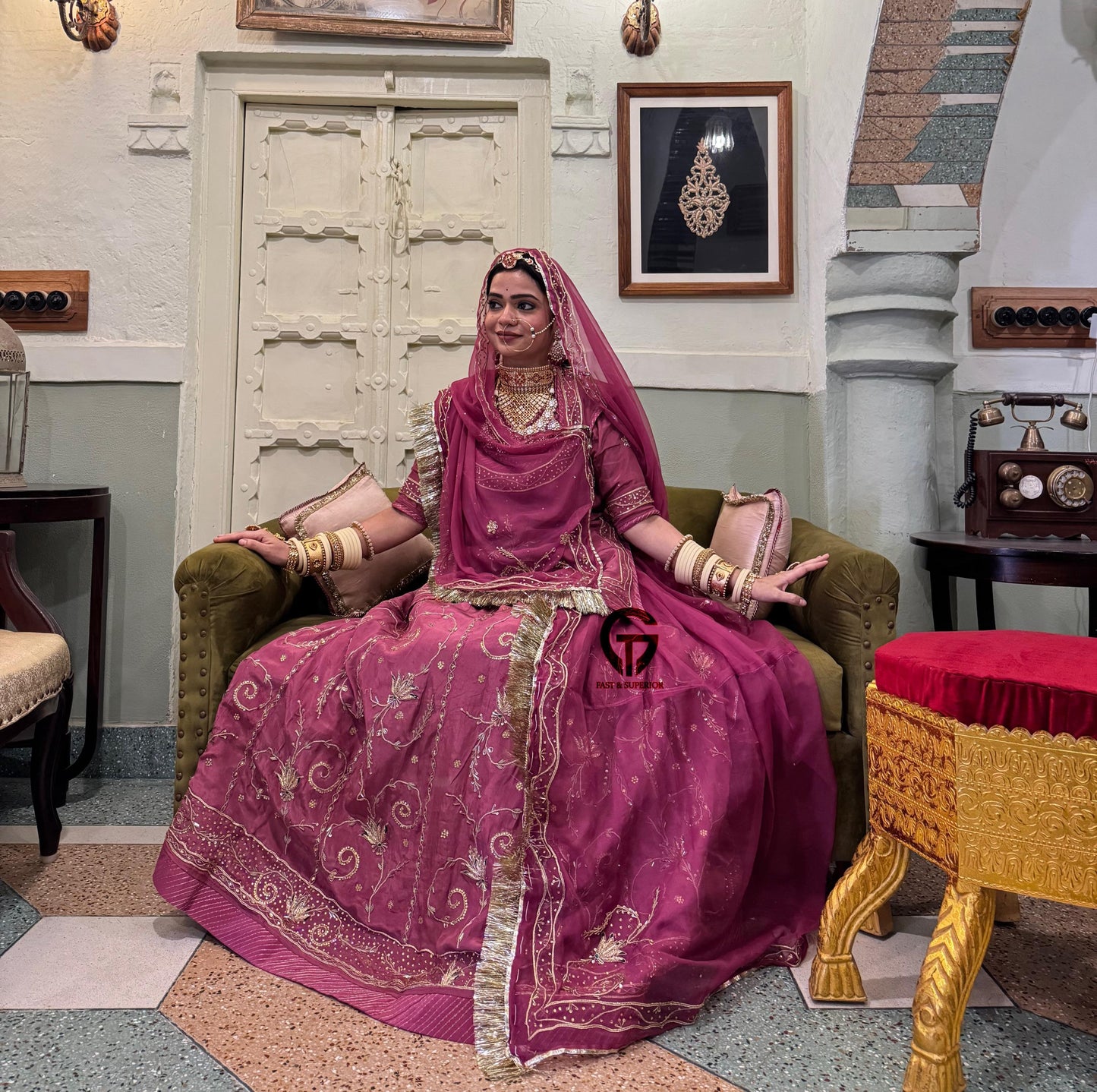 Royal Rajwari Look poshak