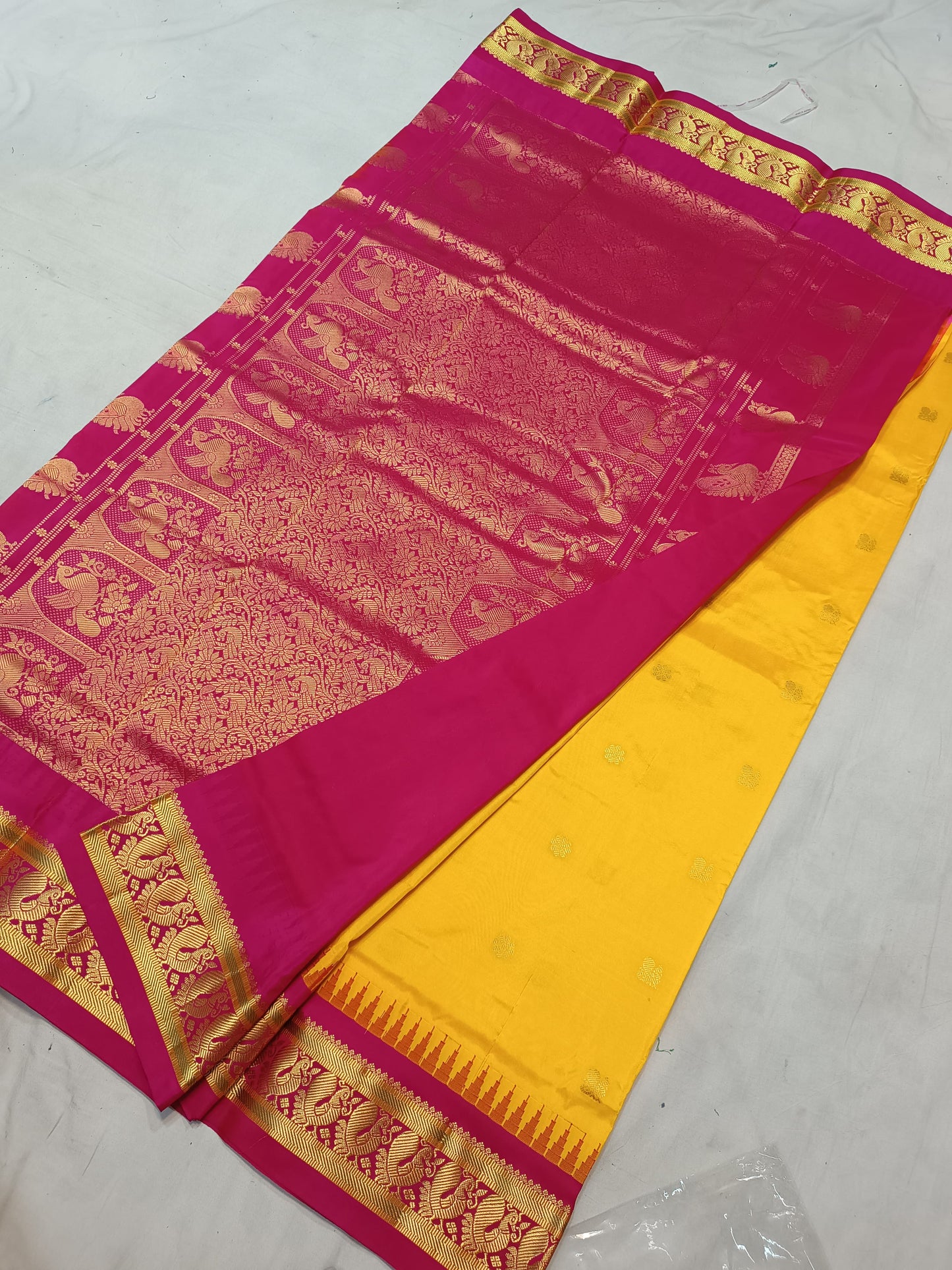 Gadwal Paithani pure silk saree