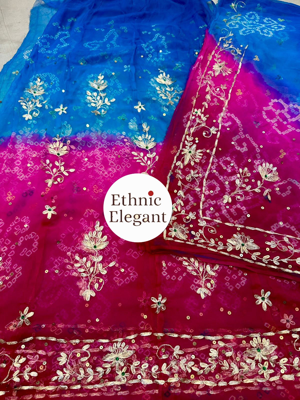 Thakurji pure rai Bhandhej pitan handwork elegant poshak