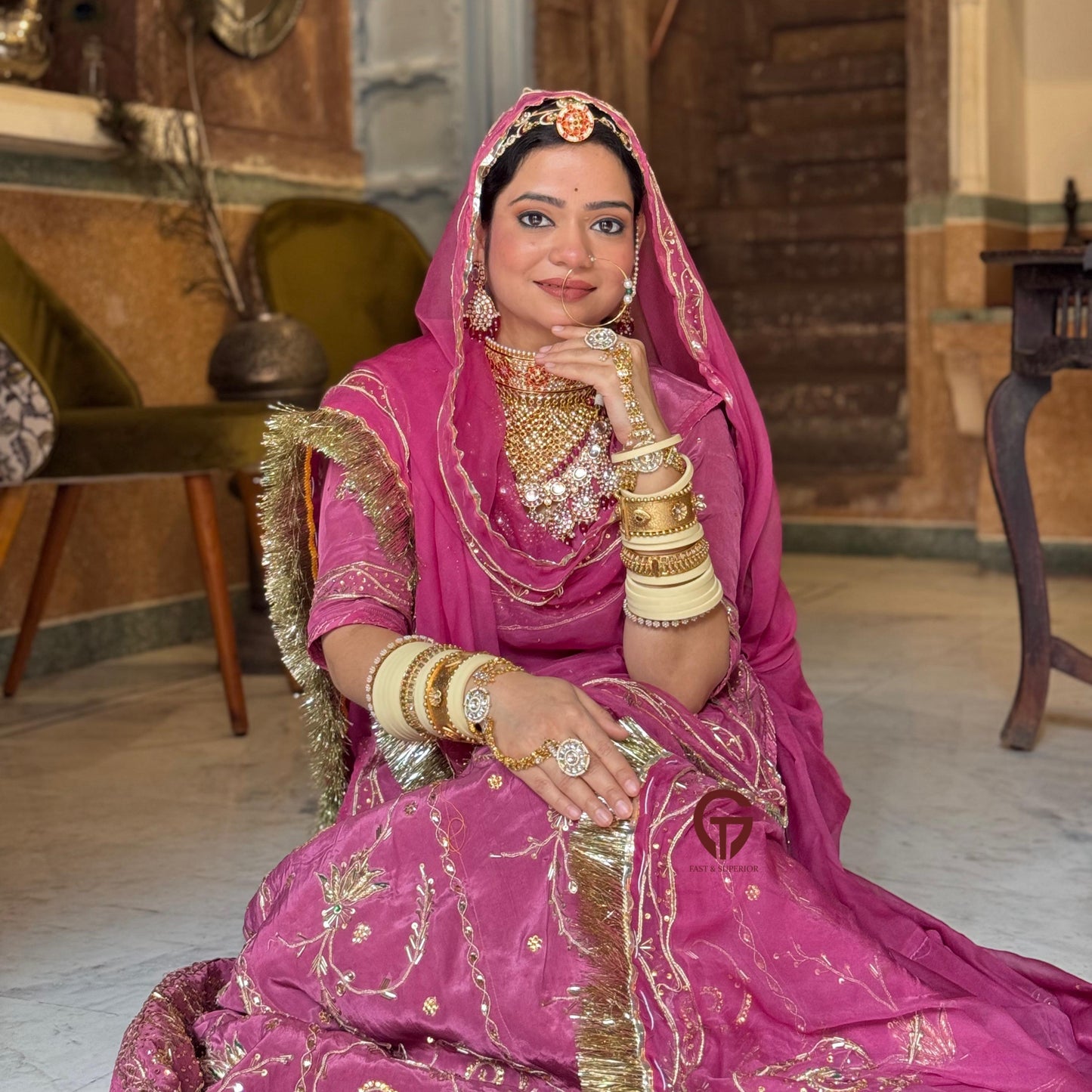 Royal Rajwari Look poshak