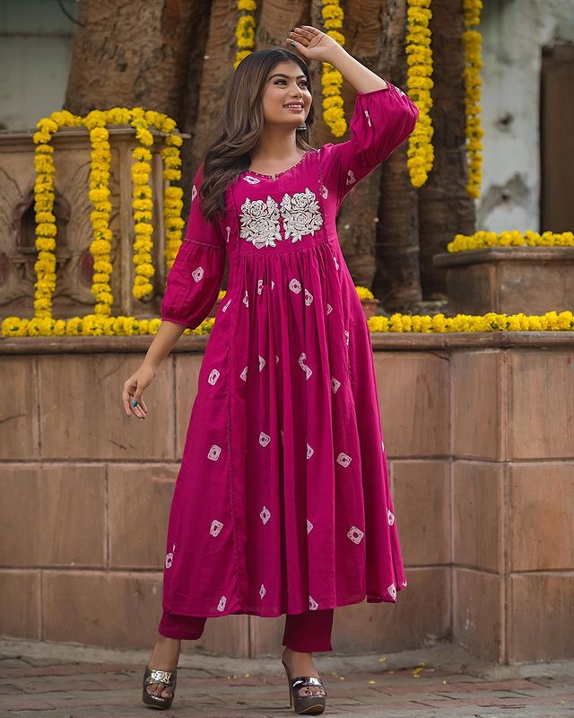Festival exclusive kurti set            Size 38 40 42 44 46
