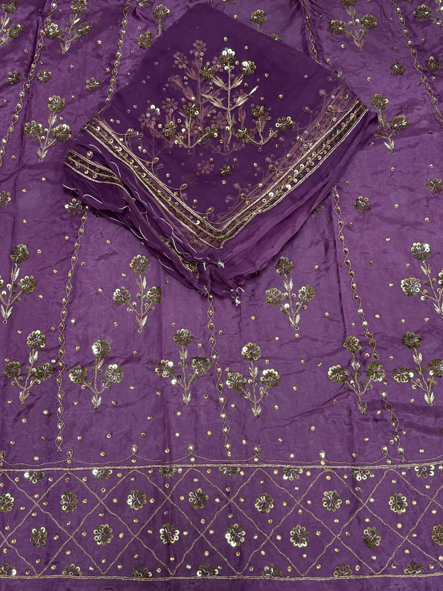 Upda silk pure odhna heavy jardoji work elegant Rajputi Poshak