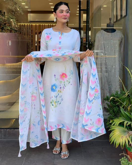 Beautifully crafted Pure Linen Suit Set Size : M L XL XXL 3XL*