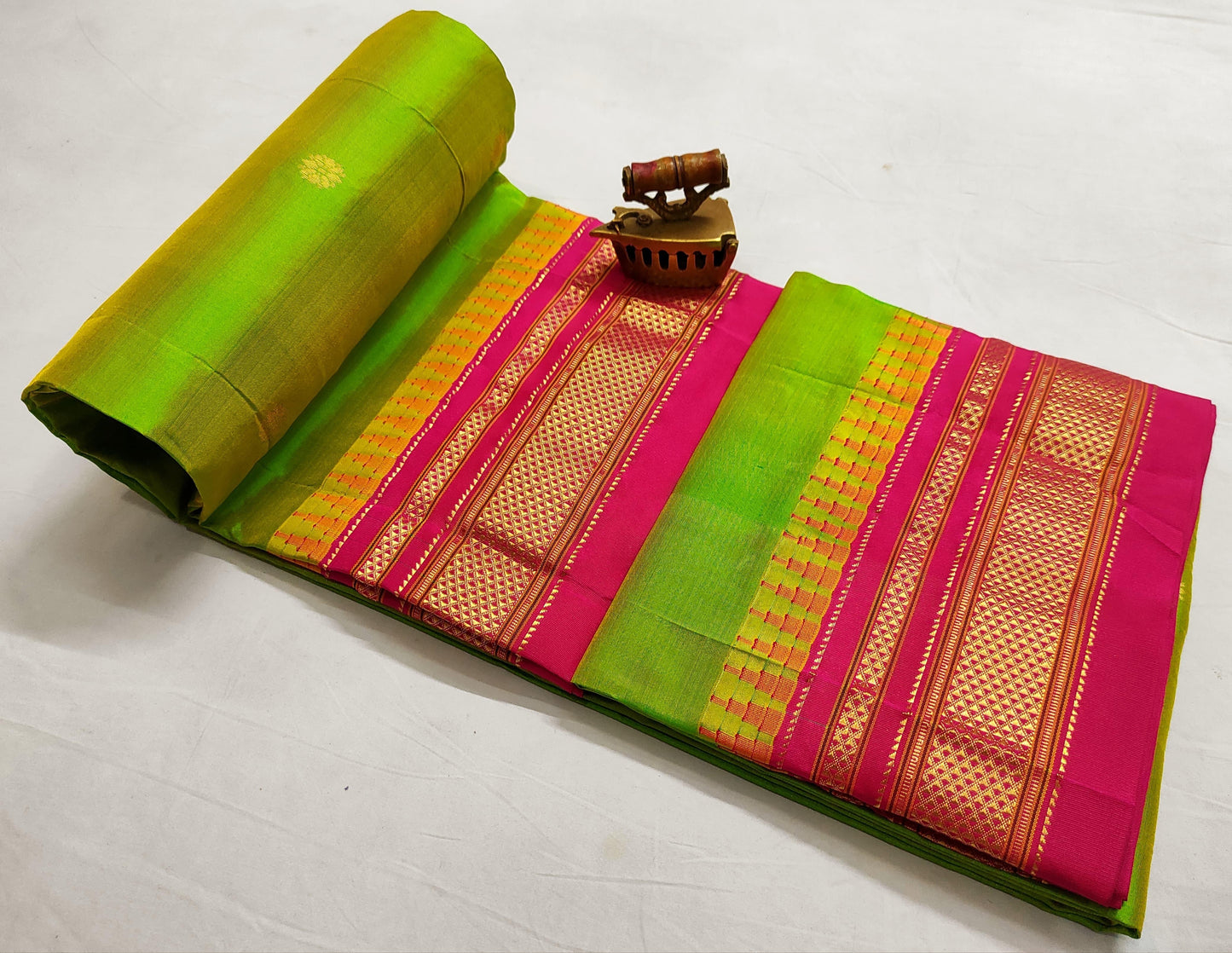 Pure Irkal Paithani saree