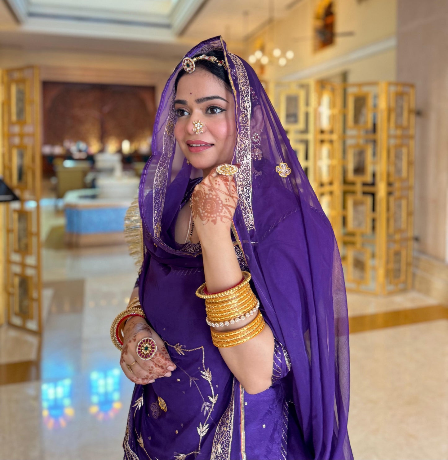 Elegant Partywear Rajasthani poshak