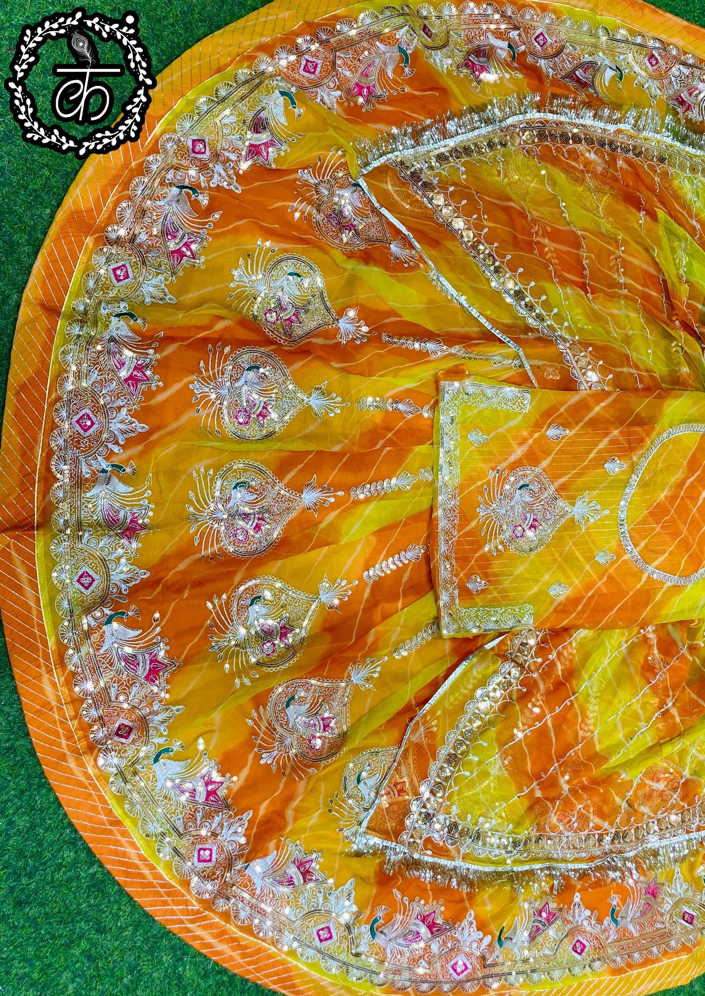 Graceful Lahriya Designer Ensemble