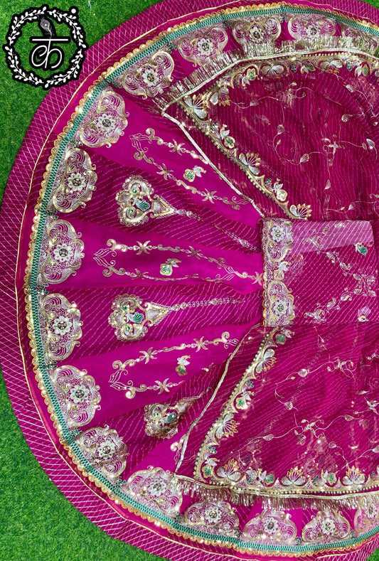 DESIGHNER LEHARIYA BEAUTIFUL POSHAK