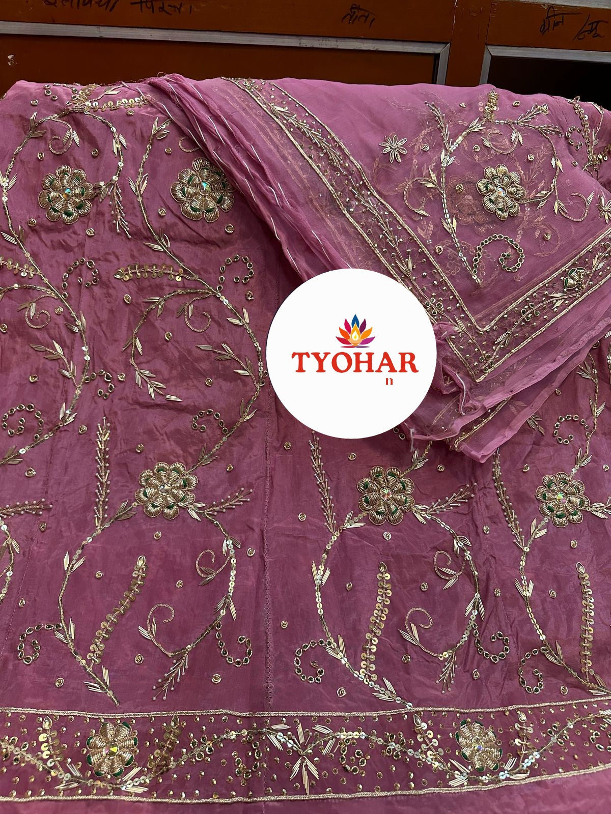 Jardoji dabka work heavy designer poshak