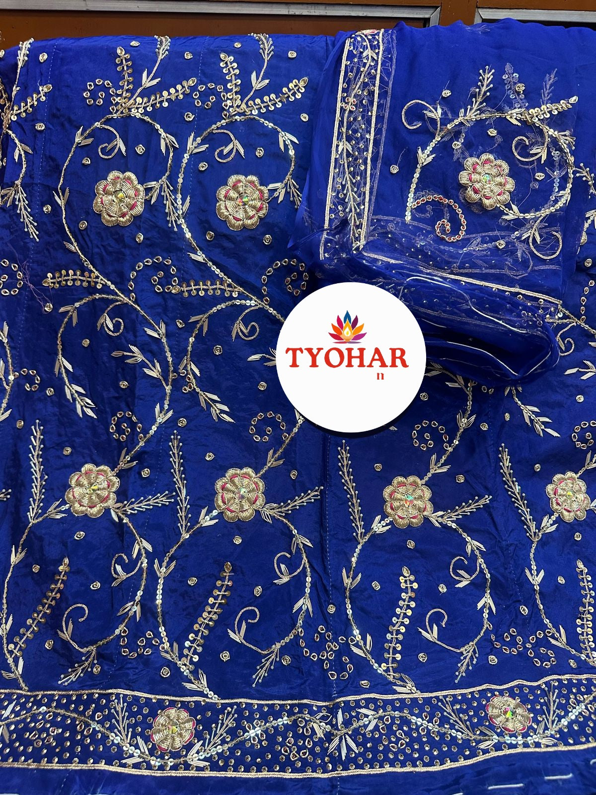 Jardoji dabka work heavy designer poshak