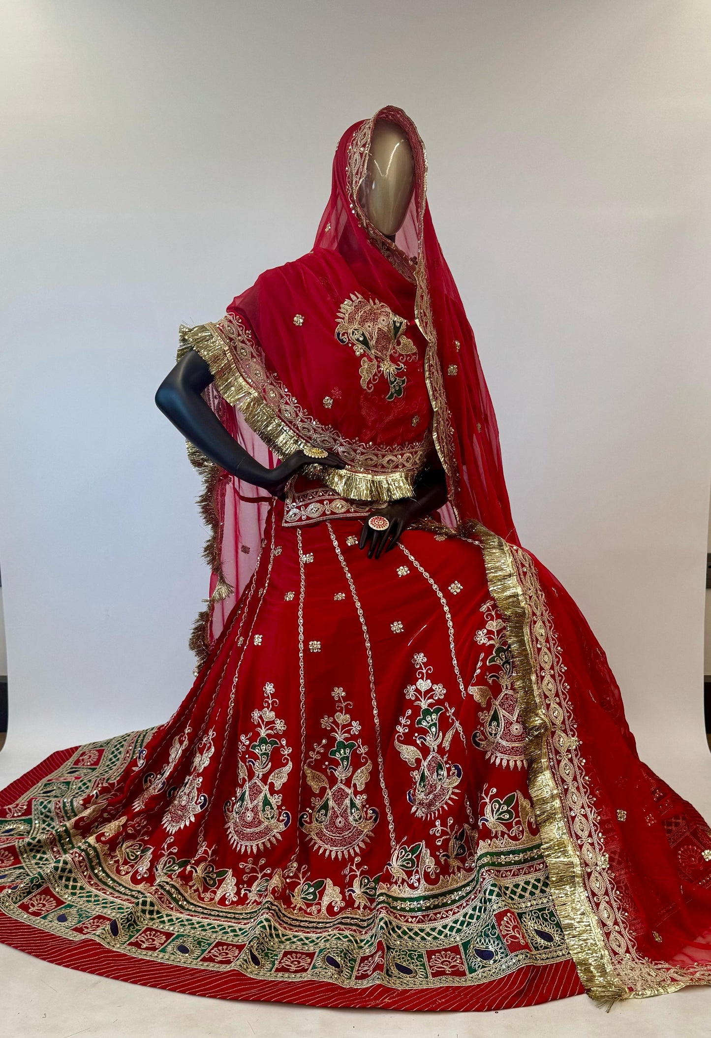 Elegant Partywear Rajasthani poshak