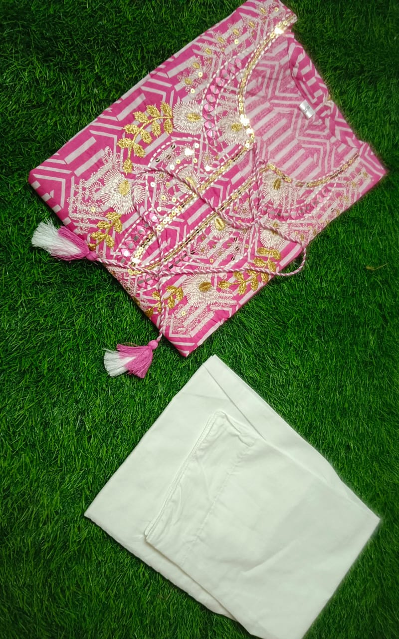 Pure cotton Cord set Kurti set Sizes: M L XL XXL XXXL