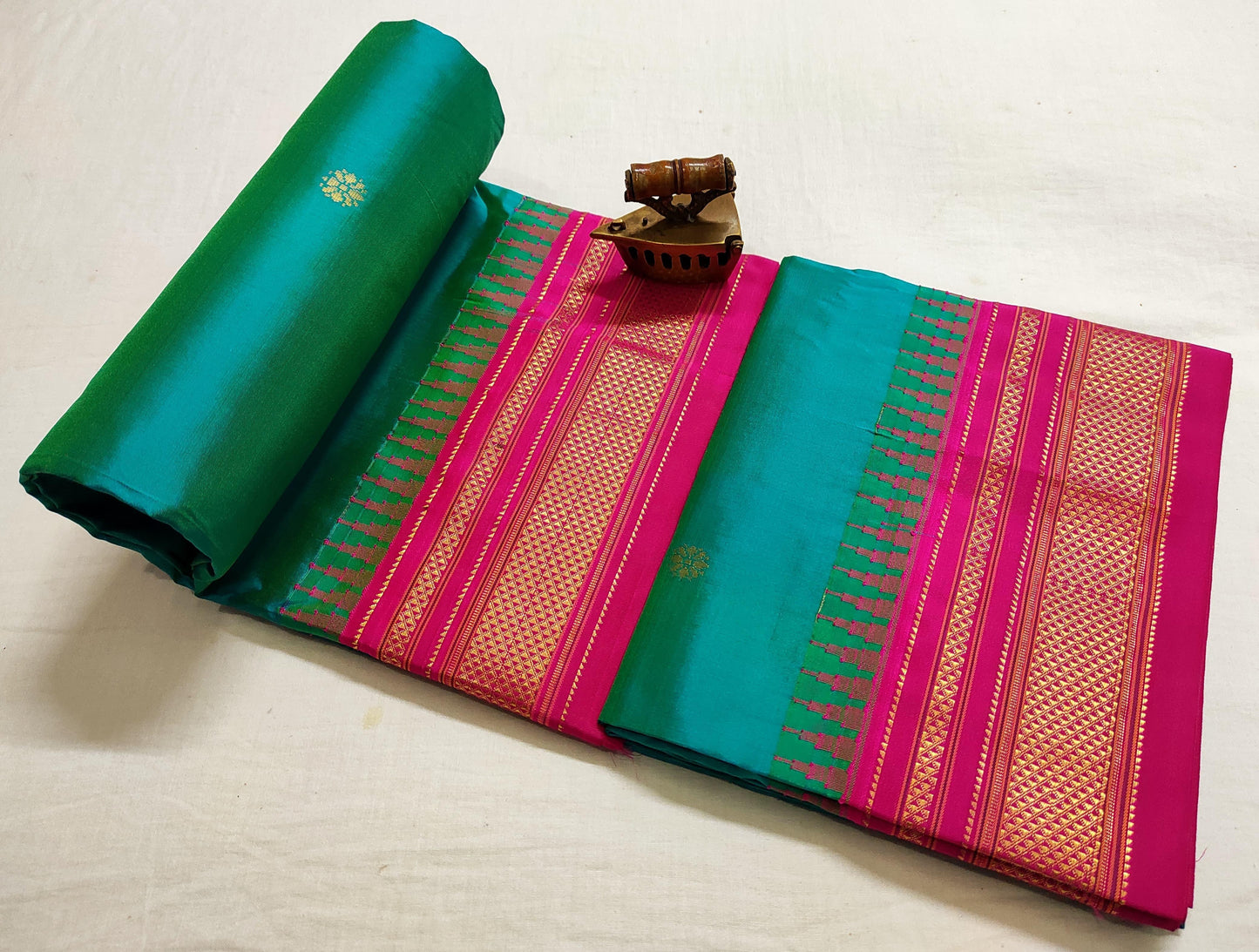 Pure Irkal Paithani saree