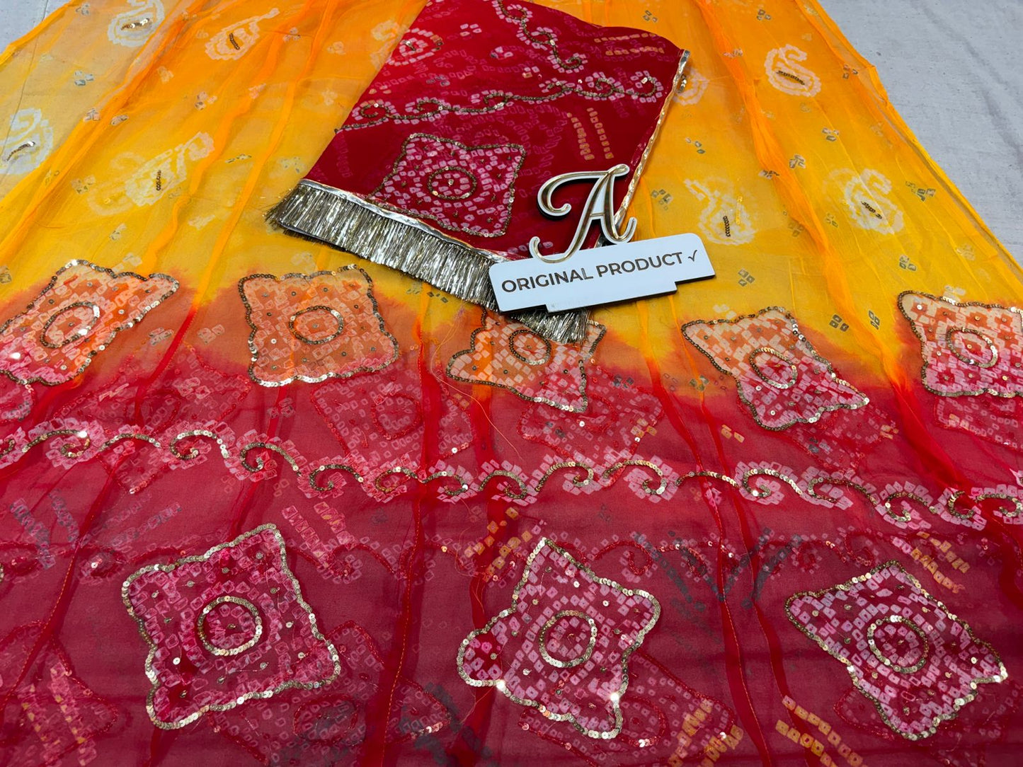 Elegant Thakurji Pure Rai Bandej Poshak – Designer Rajputi Ensemble