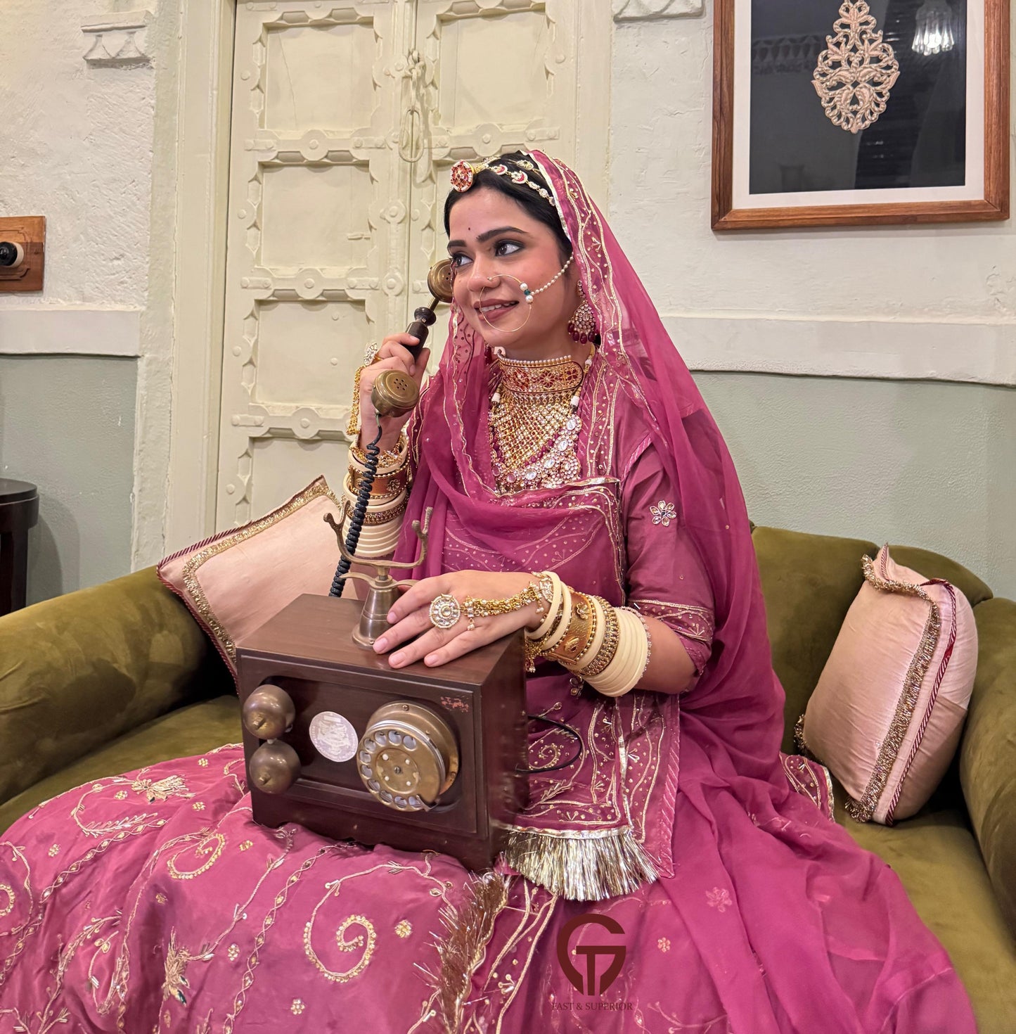 Royal Rajwari Look poshak