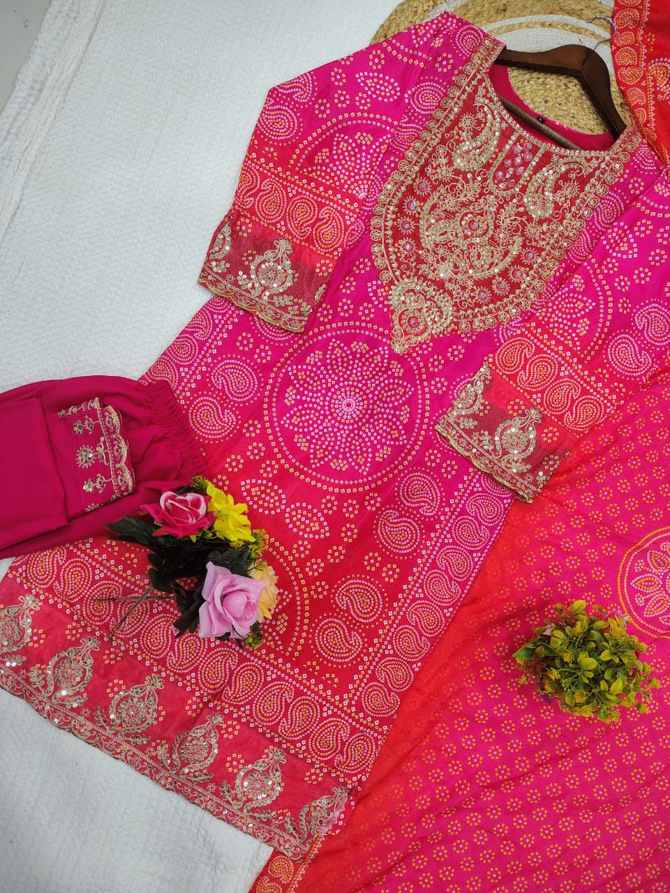 Festival Collection elegant kurti set Size M(38),L(40),Xl(42),XXL(44)