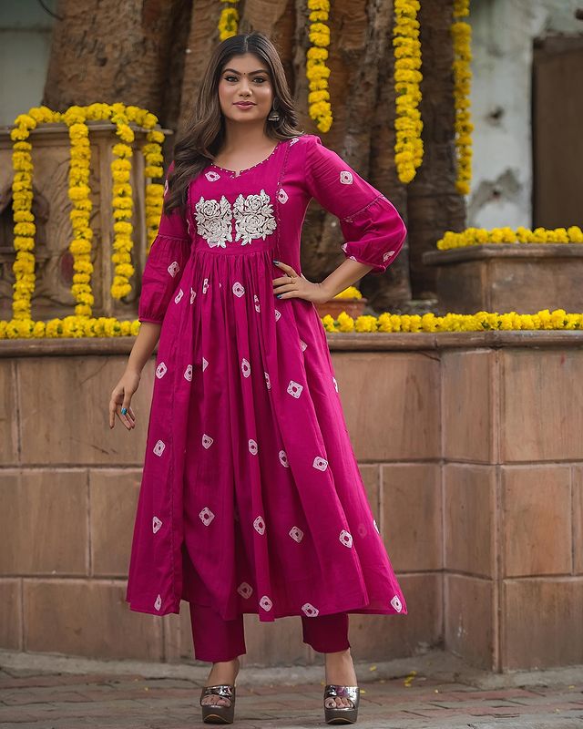 Festival exclusive kurti set            Size 38 40 42 44 46
