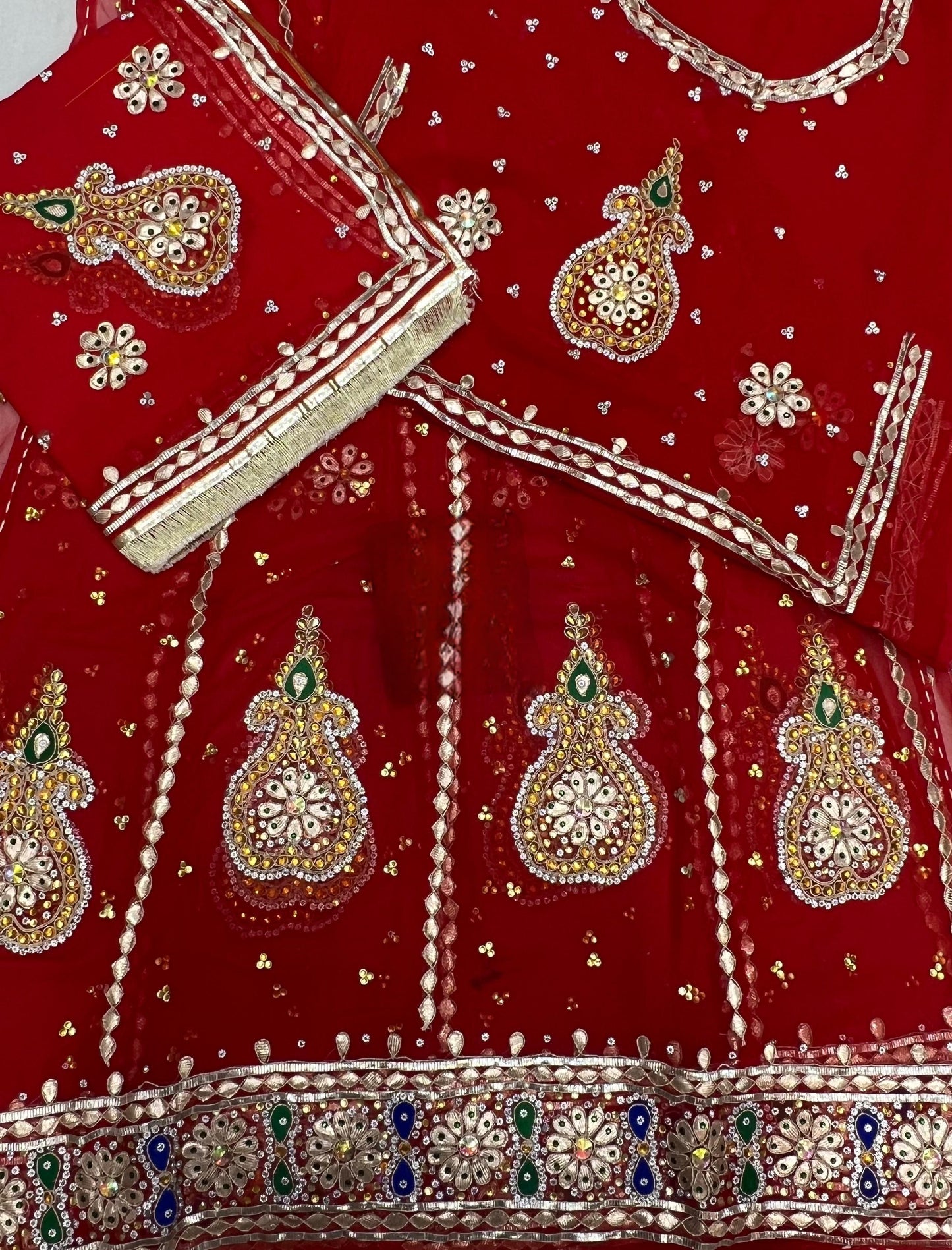 Elegant Partywear Rajasthani poshak