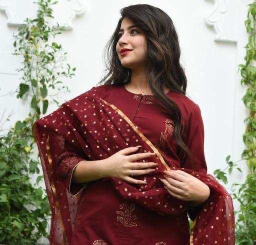 Elegant kurti with pant & duppata